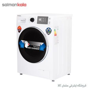 ماشین لباسشویی 8کیلو گرمی جنرال آدمیرال سفید مدل 4805