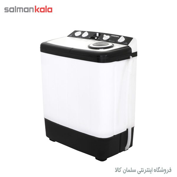 ماشین لباسشویی دوقلو جنرال آدمیرال 7 کیلویی مدل 704