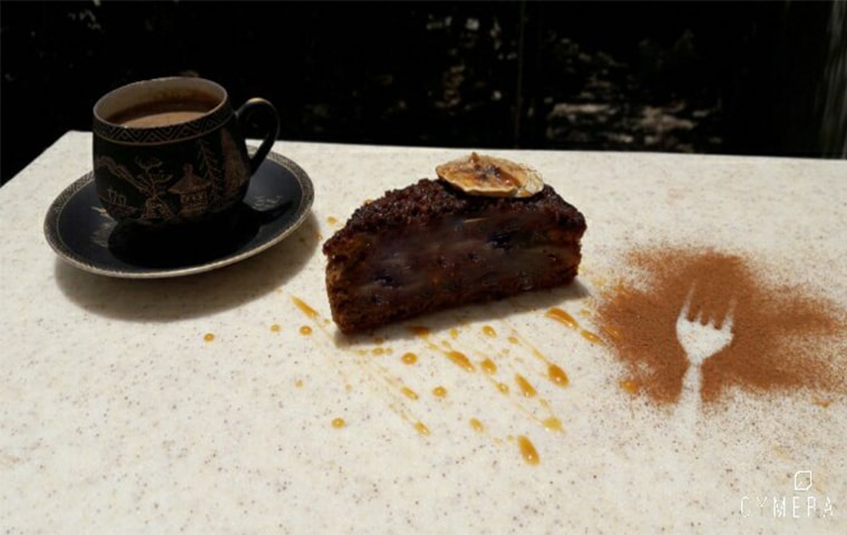 طرز تهیه کیک کرامبل موز