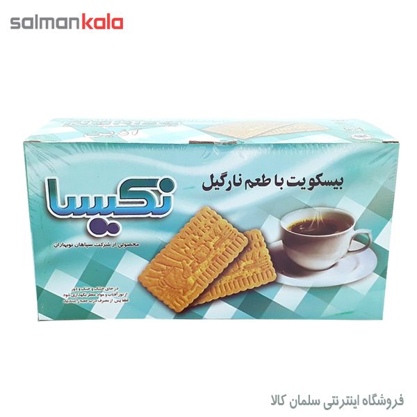 بيسكويت با طعم هاي موز و نارگيل نكيسا