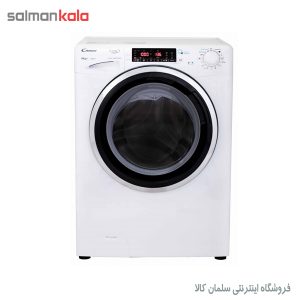 ماشین لباسشویی کندی 9 کیلویی مدل GVS-1409TH Q3 سفيد درب اسموكي
