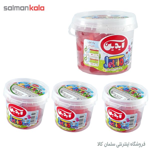 پاستیل میوه ای سطلی جلیتو آیدین ۲۸۰ گرمی Fruit Paste Jelly Aydin Buckets 280 g