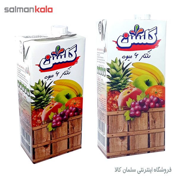 آبمیوه 6 میوه گلشن یک لیتری