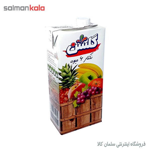 آبمیوه 6 میوه گلشن یک لیتری