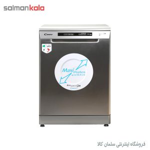 ماشين ظرفشويی 16 نفره مدل CDP-M2T62X/K اينوكس CANDY