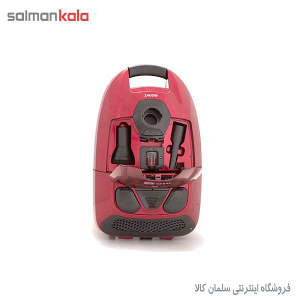 جاروبرقی کرال 2400 وات مدل VS-2406 قرمز
