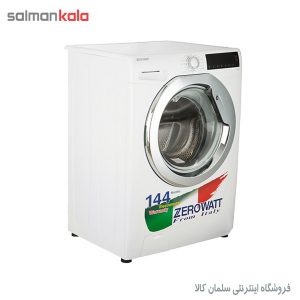 ماشين لباسشويی زيرووات اتومات درب كروم 9 كيلو مدل OZ-1399WT