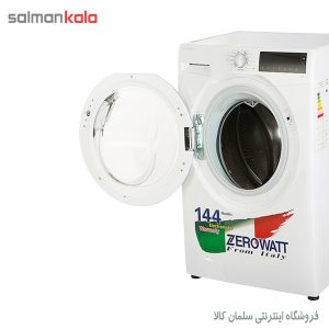 ماشين لباسشويی زيرووات اتومات درب كروم 9 كيلو مدل OZ-1399WT