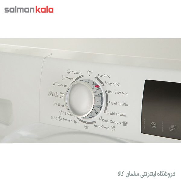 ماشين لباسشويی زيرووات اتومات درب كروم 9 كيلو مدل OZ-1399WT