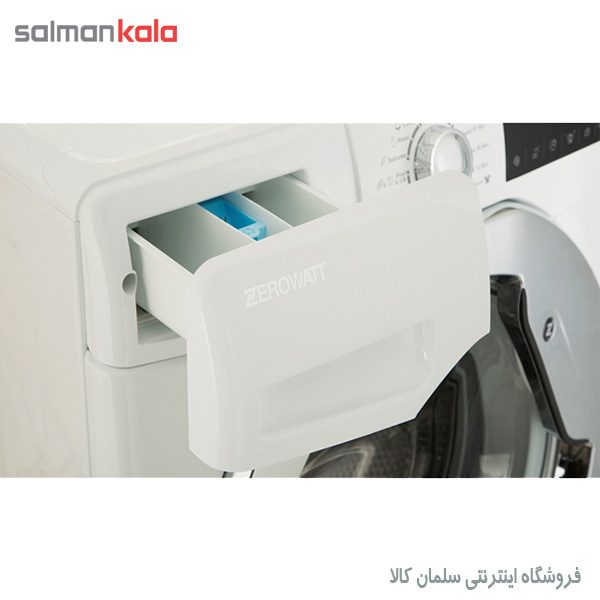 ماشين لباسشويی زيرووات اتومات درب كروم 9 كيلو مدل OZ-1399WT
