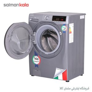 لباسشویی اتومات زیرووات 9 کیلویی مدل OZ-1393ST اينوكس درب اسموكي