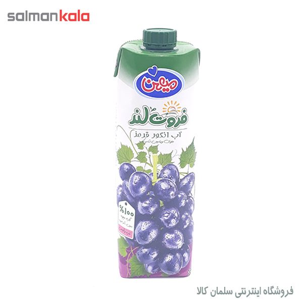 آبمیوه انگور قرمز میهن 1 لیتری