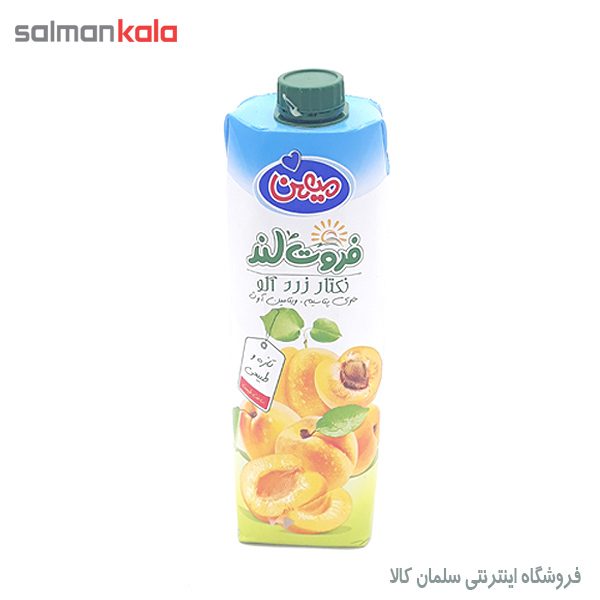 نکتار زردآلو میهن 1 لیتری