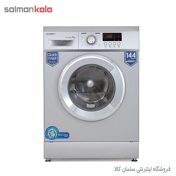 ماشین لباسشویی پاکشوما 6 کیلو مدل 6108 سيلور