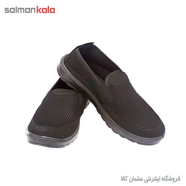 کفش پی یو مردانه فرهاد مشکی
