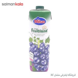 آبمیوه انگور قرمز میهن 1 لیتری