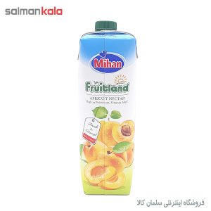 نکتار زردآلو میهن 1 لیتری
