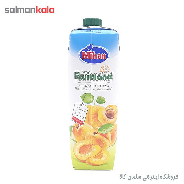 نکتار زردآلو میهن 1 لیتری
