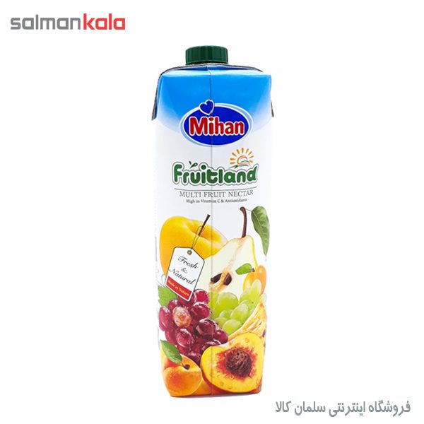 نکتار مخلوط میوه ها میهن 1 لیتری