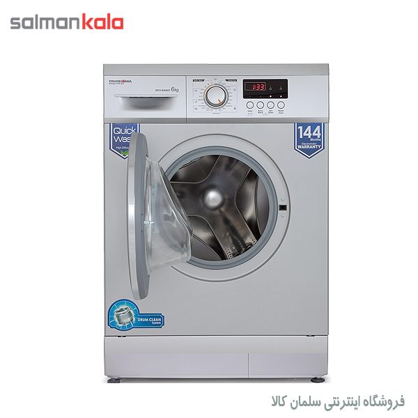 ماشین لباسشویی پاکشوما 6 کیلو مدل 6108 سيلور