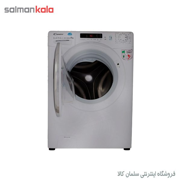 لباسشویی اتومات کندی 8کیلویی مدل CSV1289DC3S/K درب کروم