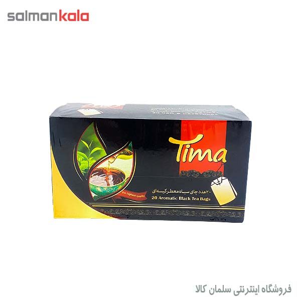چای سياه كيسه ای معطر تيما 20 عددی