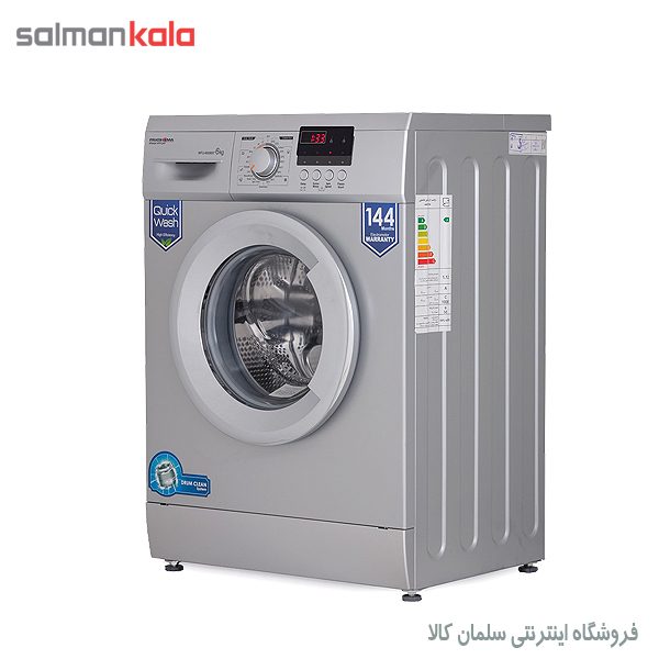 ماشین لباسشویی پاکشوما 6 کیلو مدل 6108 سيلور
