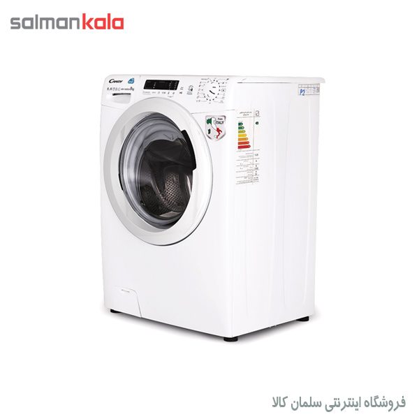 لباسشویی اتومات کندی 8کیلویی مدل CSV1289DC3/K درب کروم