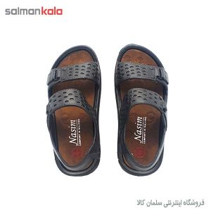 صندل ایربولینگ پسرانه نسیم مدل مهیار مشکی