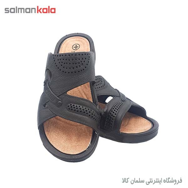صندل ایربولینگ مردانه نسیم مدل عارف مشکی