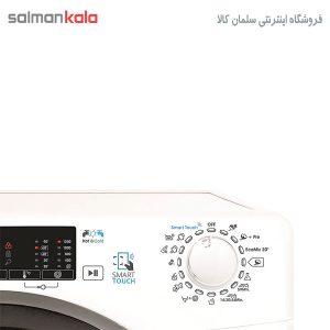 ماشین لباسشویی اتومات کندی 8کیلویی مدل GVS128TC3 درب اسموکی