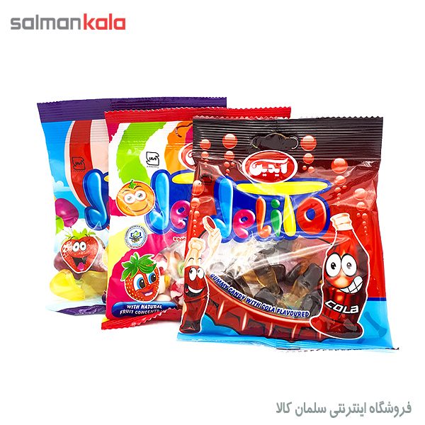 پاستيل ميوه ای جليتو آيدين 55 گرمی