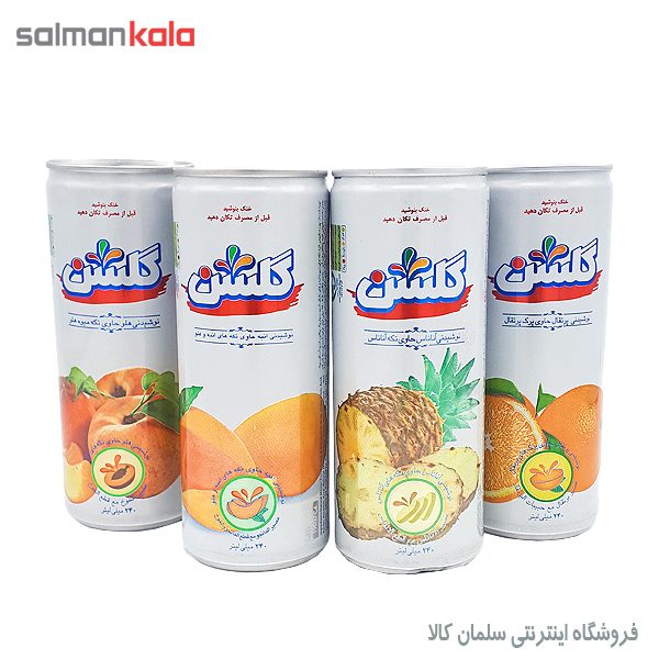 آبميوه پالپ دار گلشن 240 ميلی ليتر*