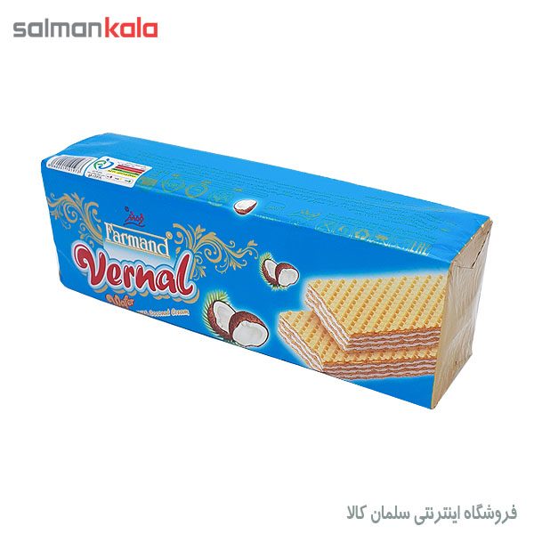 ویفر با کرم نارگيل فرمند 190 گرم