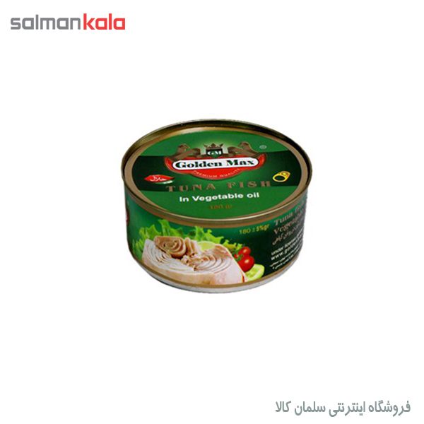 كنسرو تن ماهی گلدن مكس 180 گرم
