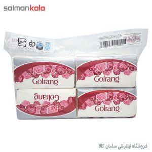 دستمال اقتصادی گلرنگ 250 برگ 2 لايه