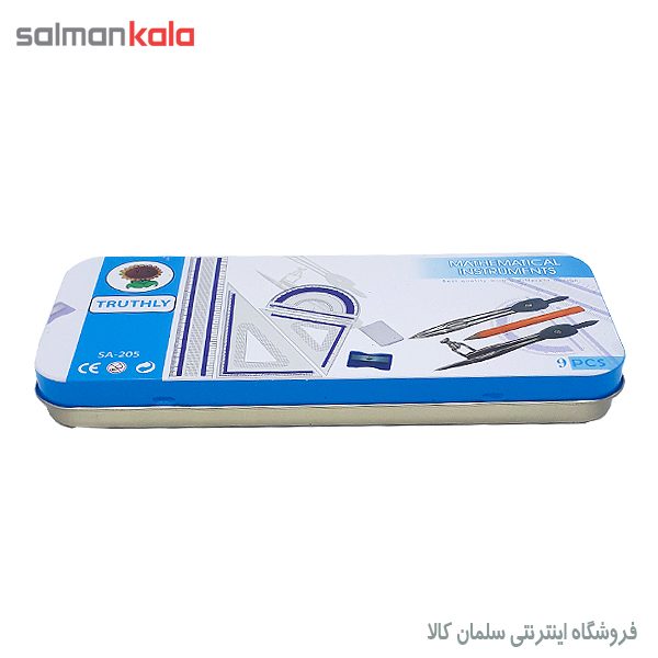 ست پرگار TRUTHLY جعبه فلزی