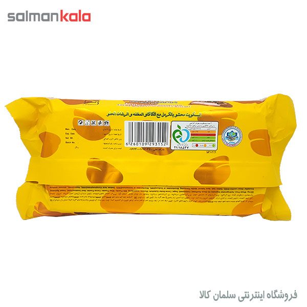 بیسکویت فوندو با مغز مارشمالو و روکش شکلاتی آیدین ۱۳۵ گرم