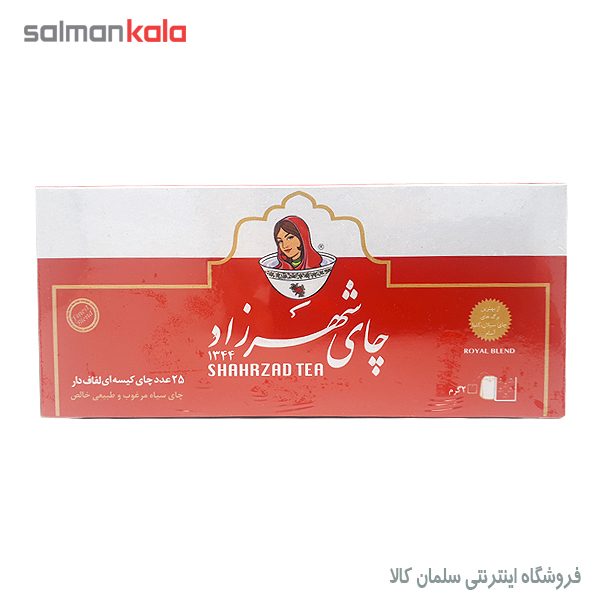 چای كيسه ای شهرزاد بسته 25 عددی