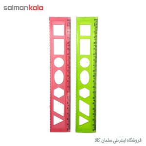 خط كش ژله ای شابلون دار