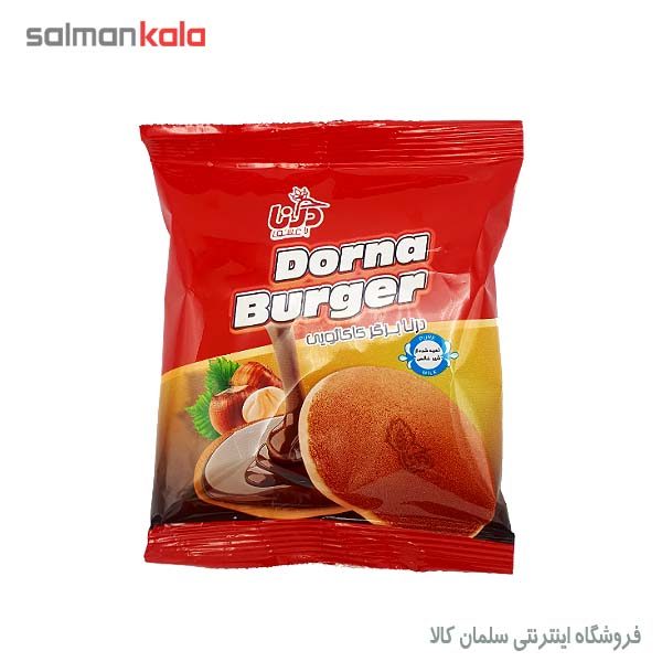 پن کیک با مغزی کرم کاکائویی درنا