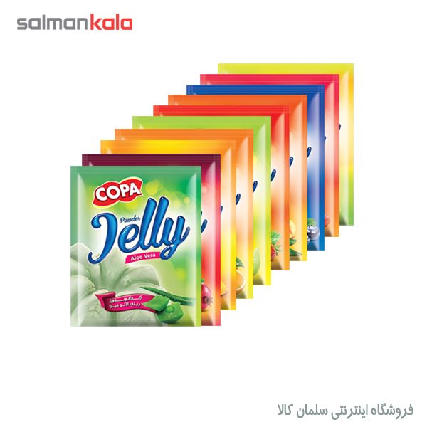 پودر ژله 100 گرم کوپا در طعم بندی مختلف