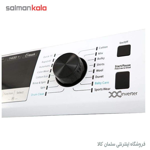 ماشین لباسشویی زیرووات مدل ZWT-9014 ظرفیت 9 کیلوگرم