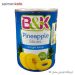 کمپوت آناناس حلقه ایی تایلندی 565 گرم B&K