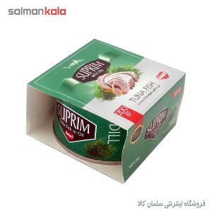 كنسرو تن ماهی ساپريم در روغن شويدی 200 گرم