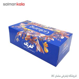 دستمال کاغذی جعبه ای 150 برگ دو لايه گلرنگ